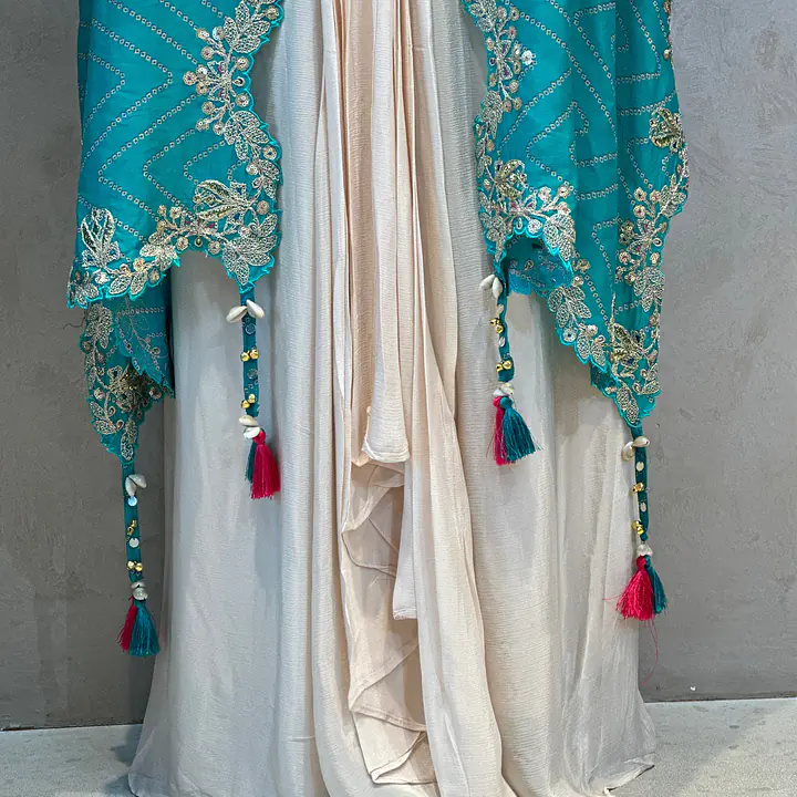 INDO-FUSION SHURG SKIRT SET - Rani SHURG - 40