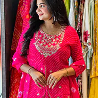 MOTHDA SPECIAL SKIRT SET IN PLUS SIZE - MAGENTA - 52