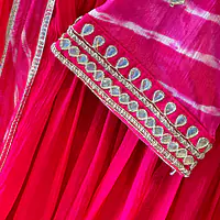 BRIDE SPECIAL LAHARIYA HANDWORK SUIT