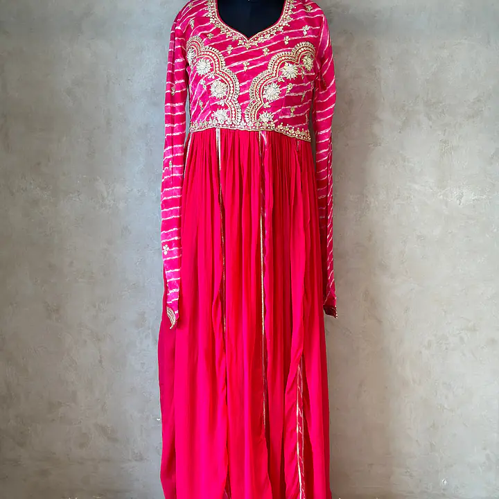 BRIDE SPECIAL LAHARIYA HANDWORK SUIT