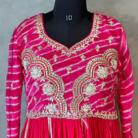 BRIDE SPECIAL LAHARIYA HANDWORK SUIT