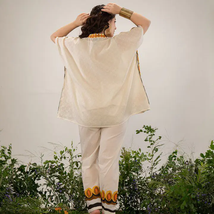 NEW TRENDY KAFTAN CO-ORD SET - 44