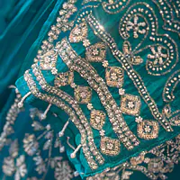 PRE-DRAPPED SAREE SHURG SET