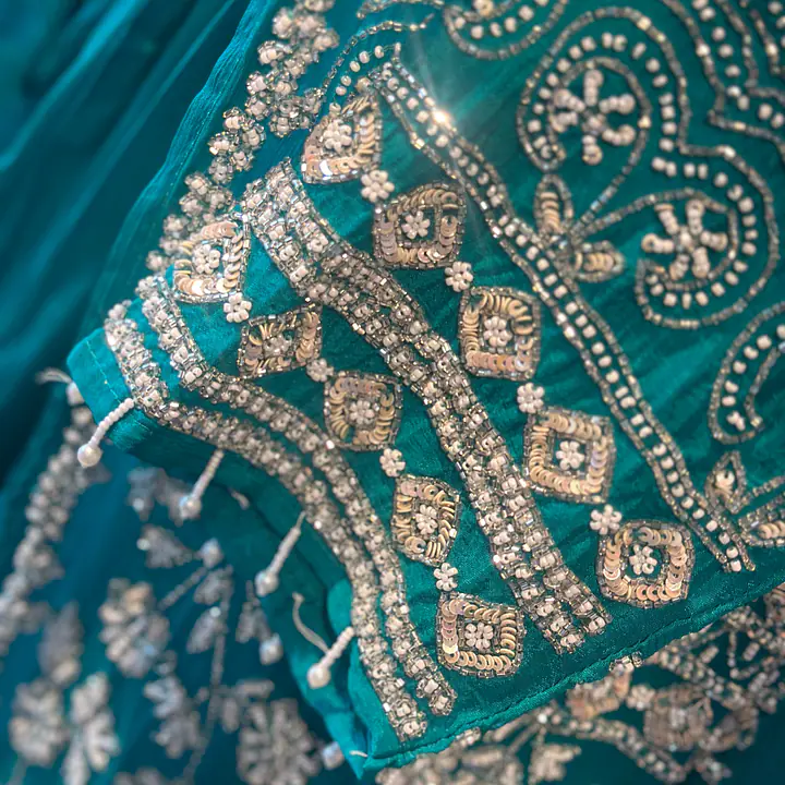 PRE-DRAPPED SAREE SHURG SET
