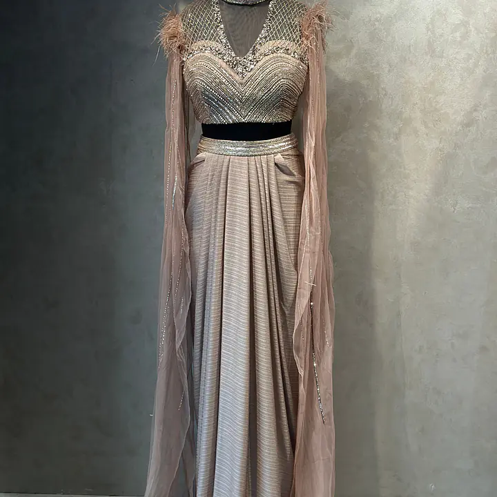 DESIGNER INDO FUSION SET - Golden - 36
