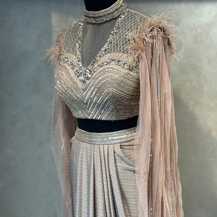 DESIGNER INDO FUSION SET - Golden - 40