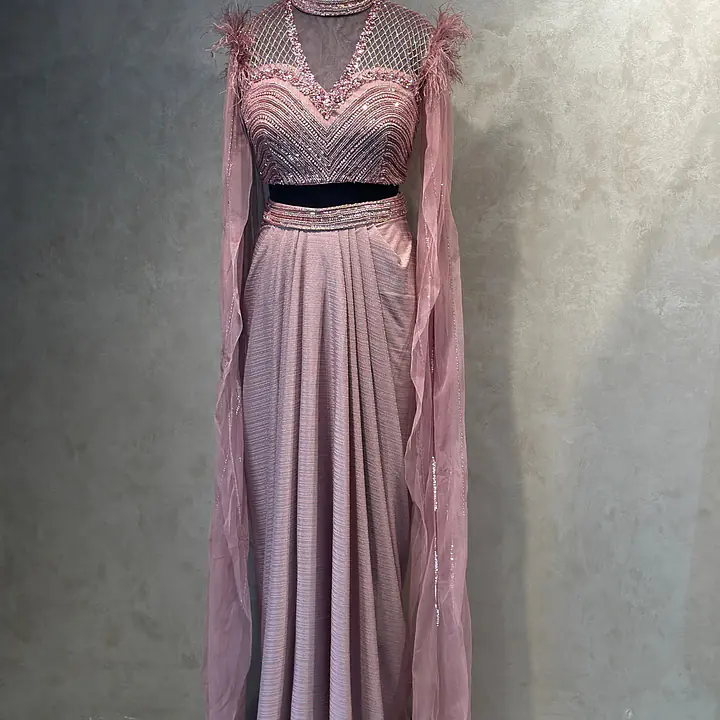 DESIGNER INDO FUSION SET - Lavender - 38