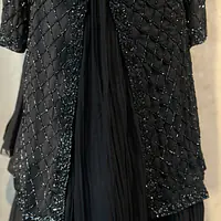 PEPLUM HANDWORK SKIRT SET - 42