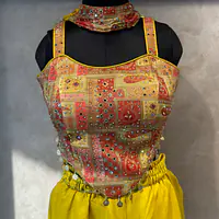 DESIGNER PLAZO SET