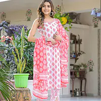 TRENDING COTTON SUIT SET - 38