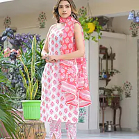 TRENDING COTTON SUIT SET - 40