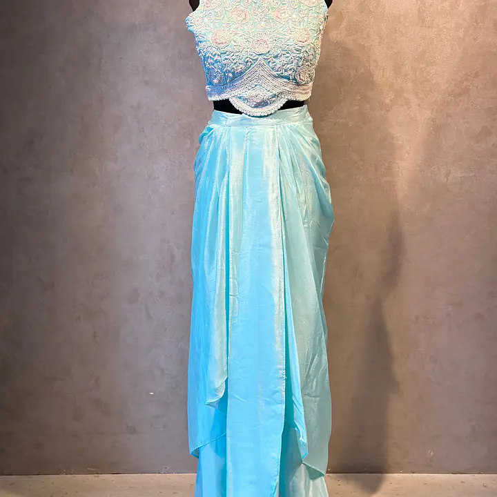 INDO-FUSION SHURG SET - Sea green - 36