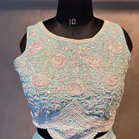 INDO-FUSION SHURG SET - Sky blue - 40