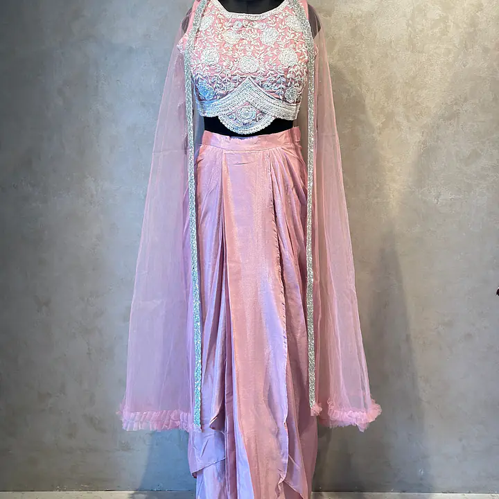 INDO-FUSION SHURG SET - Peach - 40