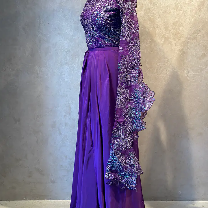 INDO-FUSION DESIGNER SET - Dark purple - 36