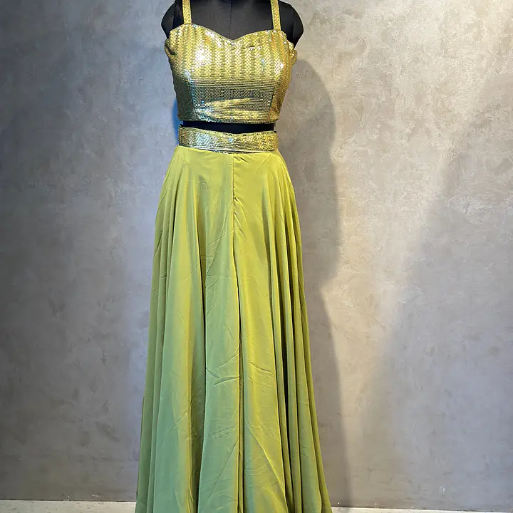 INDO-FUSION PLAZO SER - Mango Yellow - 36