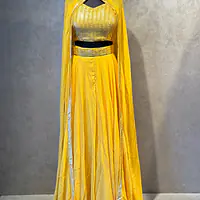 INDO-FUSION PLAZO SER - Mehndi green - 40