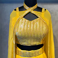 INDO-FUSION PLAZO SER - Mango Yellow - 38