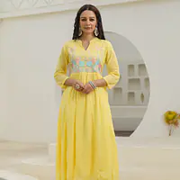 BEAUTIFUL EMBROIDERED MUL COTTON SUIT SET - Baby pink - 40