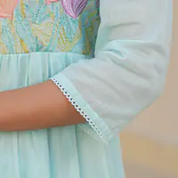 BEAUTIFUL EMBROIDERED MUL COTTON SUIT SET