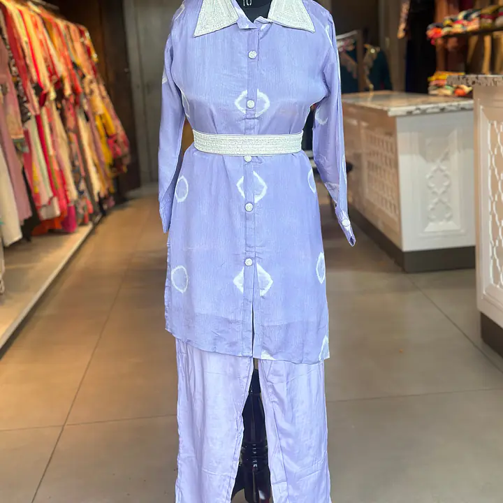 TRENDY HANDWORK CO-ORD SET - 36