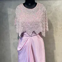INDO-FUSION SKIRT SET IN HANDWORK - 36