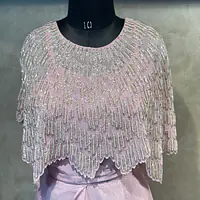 INDO-FUSION SKIRT SET IN HANDWORK - 40