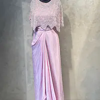 INDO-FUSION SKIRT SET IN HANDWORK