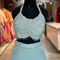 DESIGNER PLAZO WITH SHURG SET - 38