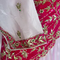 TRADITIONAL LONG GOWN IN HANDWORK