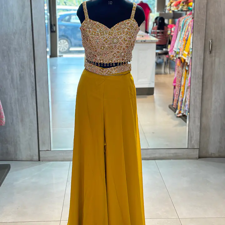 INDO-FUSION SHURG SET - Yellow - 40
