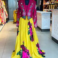 BEAUTIFUL JACKET SET IN HANDWORK - 38