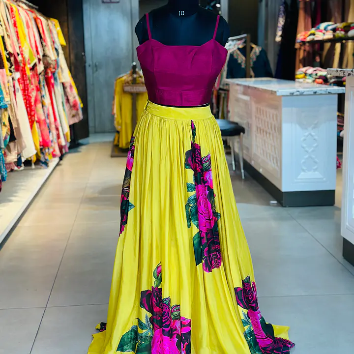 BEAUTIFUL JACKET SET IN HANDWORK - 42