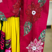 BEAUTIFUL JACKET SET IN HANDWORK