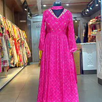 BHANEJ HANDWORK GOWN - 36