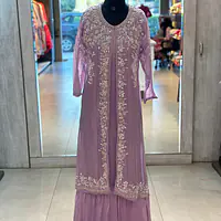 INDO-FUSION GOWN WITH SHURG - 42