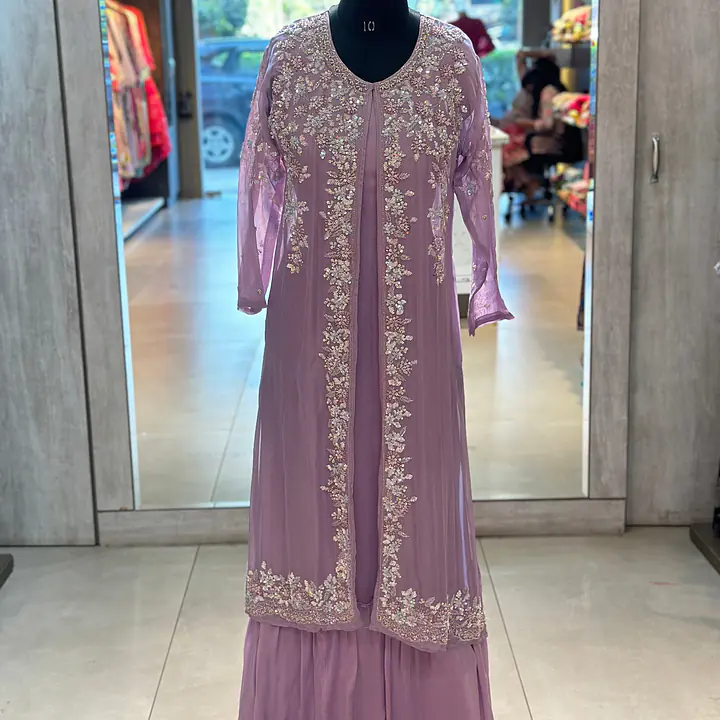 INDO-FUSION GOWN WITH SHURG - 42
