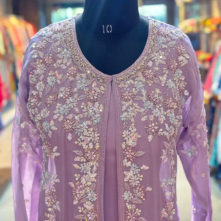 INDO-FUSION GOWN WITH SHURG