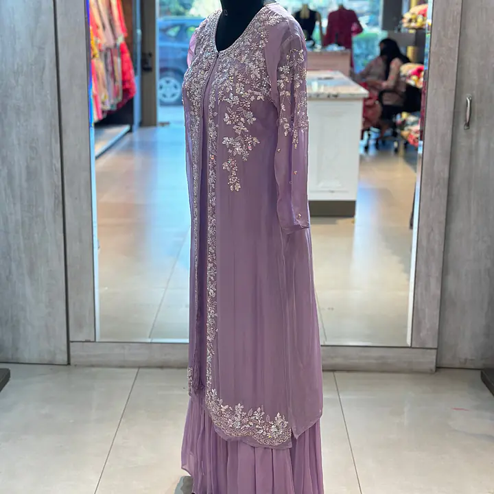 INDO-FUSION GOWN WITH SHURG