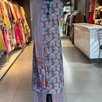 COTTON SUIT SET - Red - 38