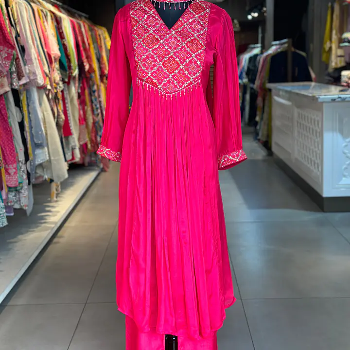 A LINE ANARKALI SUIT SET - 38