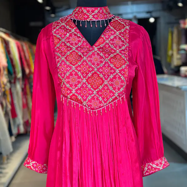 A LINE ANARKALI SUIT SET - 40