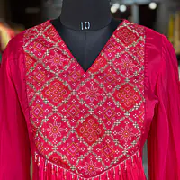 A LINE ANARKALI SUIT SET