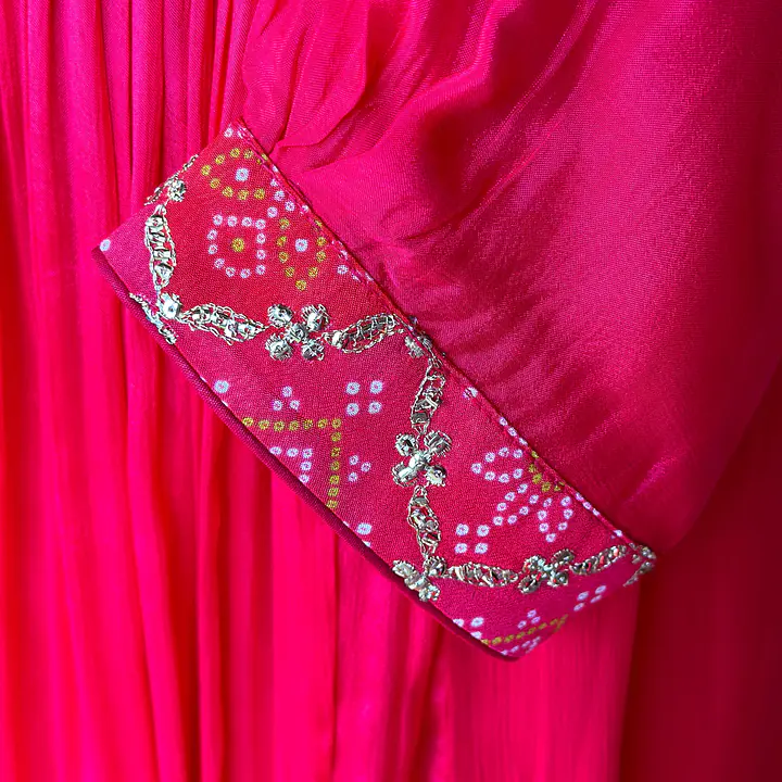 A LINE ANARKALI SUIT SET