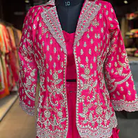 INDO-FUSION SHRARA WITH JACKET SET