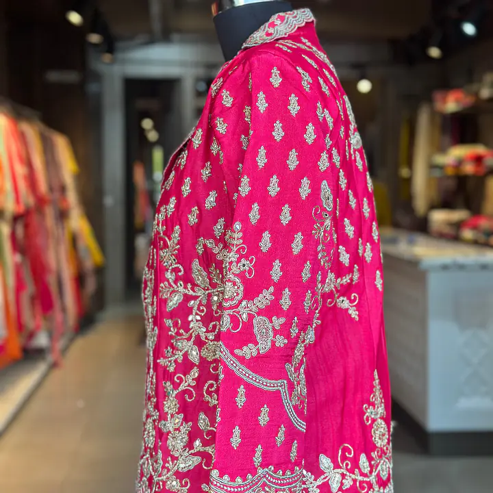 INDO-FUSION SHRARA WITH JACKET SET
