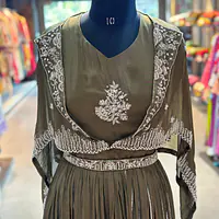 LONG GOWN WITH SHORT JACKET - 38