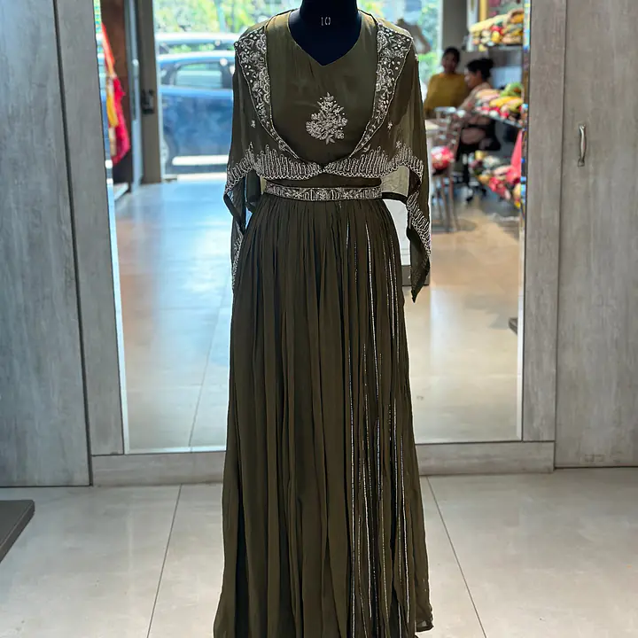 LONG GOWN WITH SHORT JACKET - 40