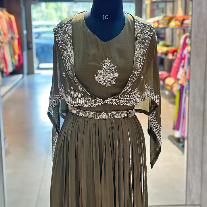 LONG GOWN WITH SHORT JACKET - 42