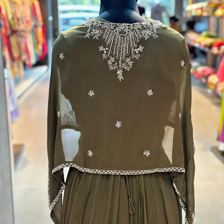 LONG GOWN WITH SHORT JACKET